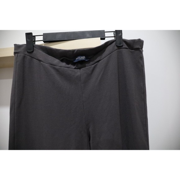 Piazza Sempione Jennifer Womens Brown Pants Pull On Wide Leg Size 46 US2X Italy - Picture 2 of 9